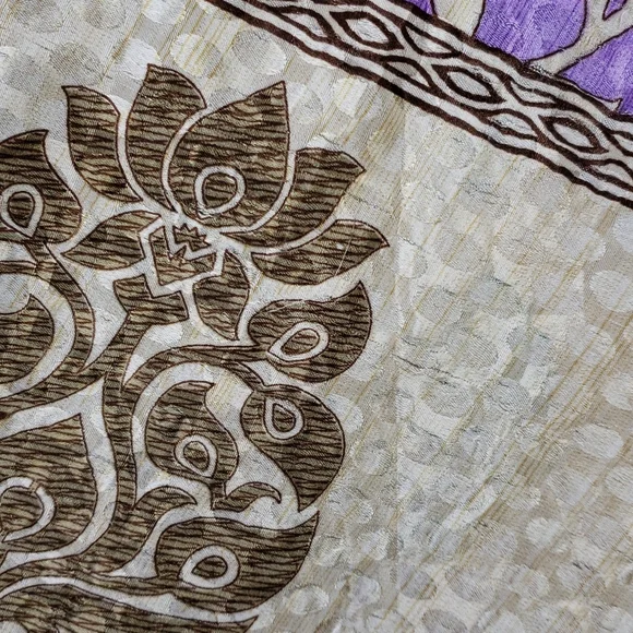 Darn Good Yarn Sari Silk Wrap Skirt Tea Goddess - Picture 12 of 16